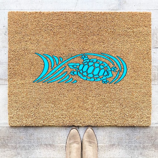 Sea turtle Coir Doormats