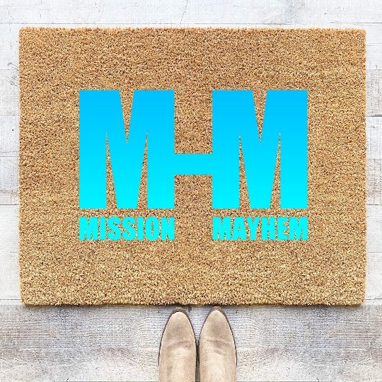 Mission Mayhem Coir Doormats