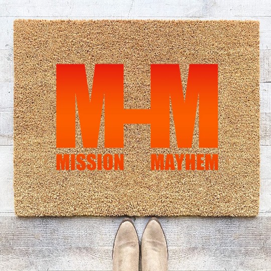 Mission Mayhem Coir Doormats