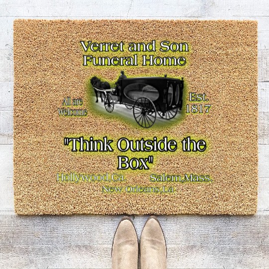 Verret and Son Funeral Home Coir Doormats