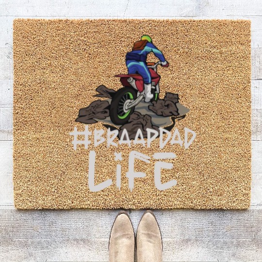 Dirt Bike Dirt Bike Riding Motocross Dirt Biking Coir Doormats