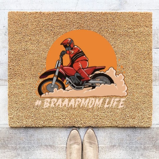 Dirt Bike Dirt Bike Riding Motocross Dirt Biking Coir Doormats