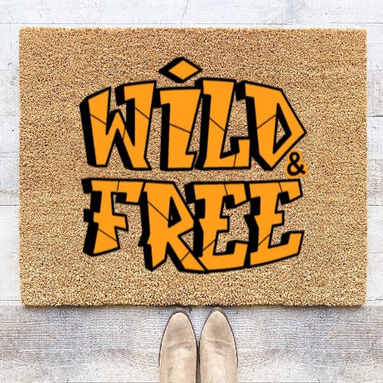 Wild and Free breath of nature Coir Doormats