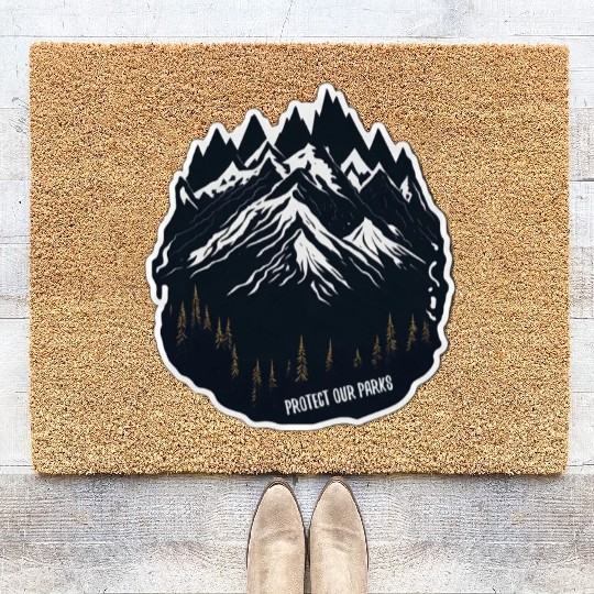 Natur Wildlife Outdoor Forest Camping Hiking Coir Doormats