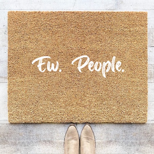 Ew. People. Coir Doormats