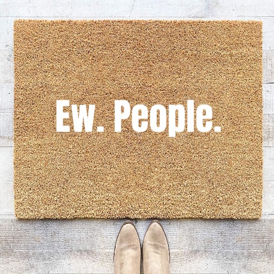 Ew. People. Coir Doormats