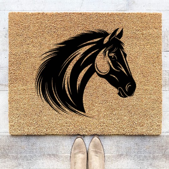 Horse Equine Pony Coir Doormats