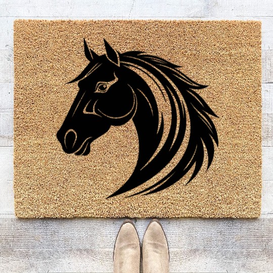 Horse Equine Pony Coir Doormats