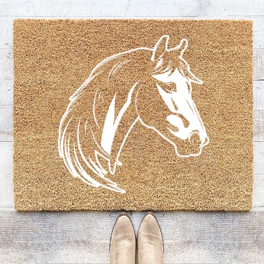 Horse Equine Pony Coir Doormats