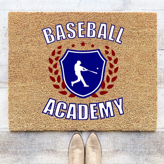 Baseball Academy 2 Coir Doormats