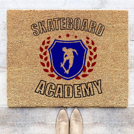 Skateboard Academy Coir Doormats