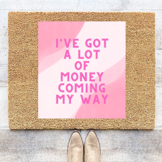 DESIGNAbundant Affirmation nature Coir Doormats