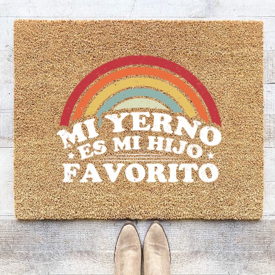 My Son In Law Is My Favorite Retro Coir Doormats