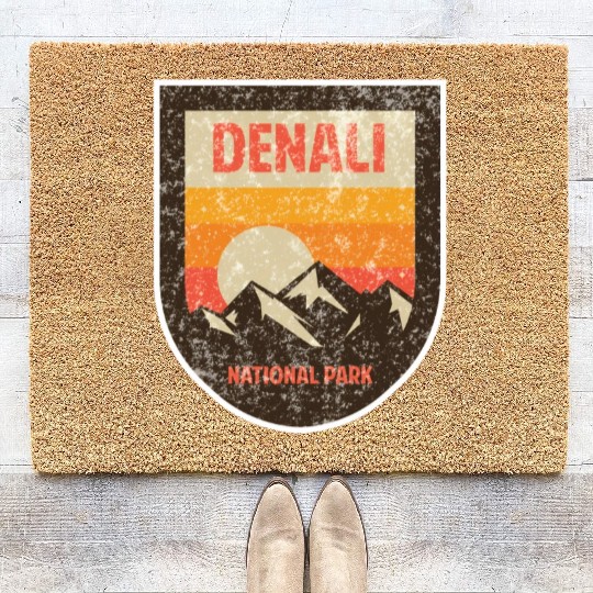 Denali National Park Coir Doormats