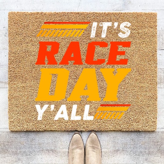 It's Race Day Y'All Coir Doormats