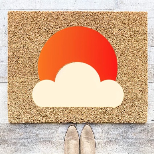 CLOUD AND SUN Coir Doormats