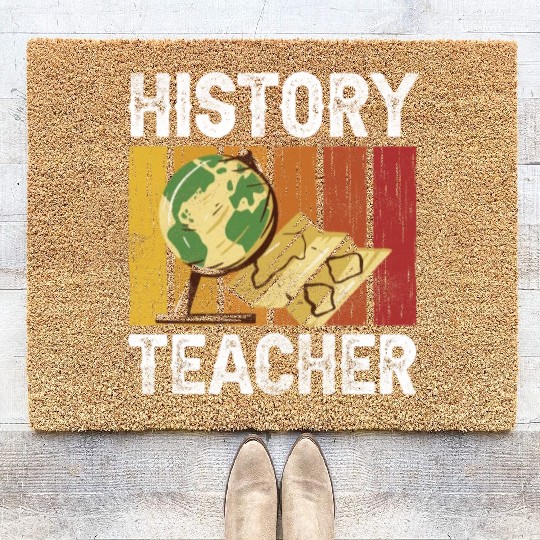 History Teacher Job Historian Historic Coir Doormats