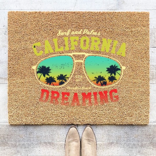 Los Angeles California Los Angeles Coir Doormats