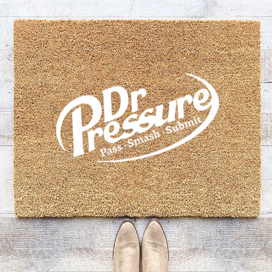 Mma Jiu Jitsu Judo Dr Pressure Pass Smash Submit B Coir Doormats