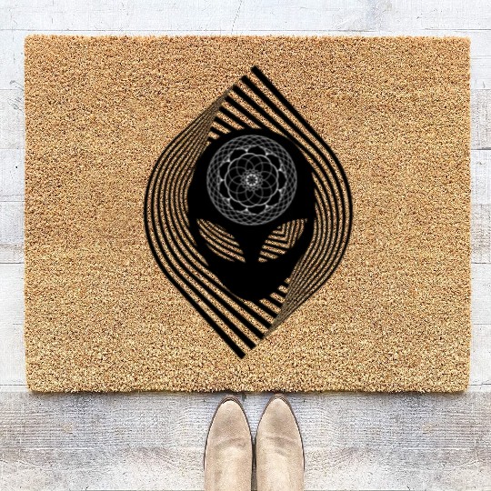 Sacred Alien Coir Doormats