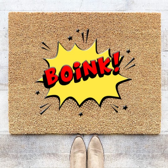 BOINK red nature Coir Doormats