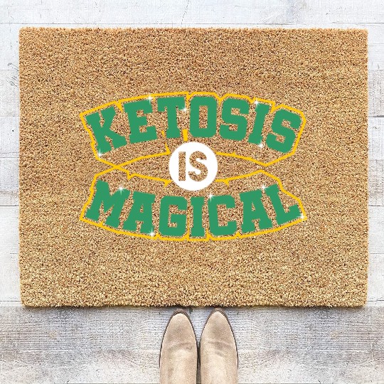 Keto Avocado Lover Ketones Ketosis Bacon Lover Coir Doormats