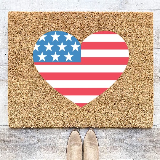 Heart America Coir Doormats