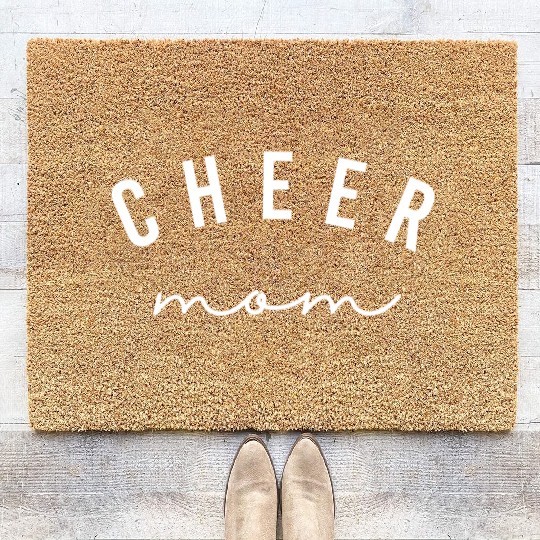 Cheer Mom Coir Doormats