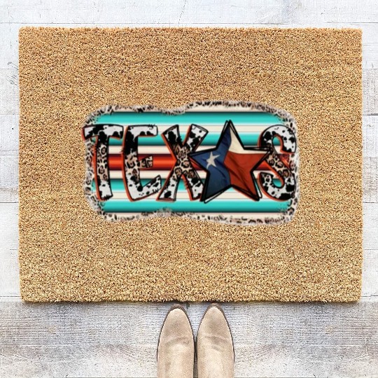 Texas For all who love Texas Coir Doormats