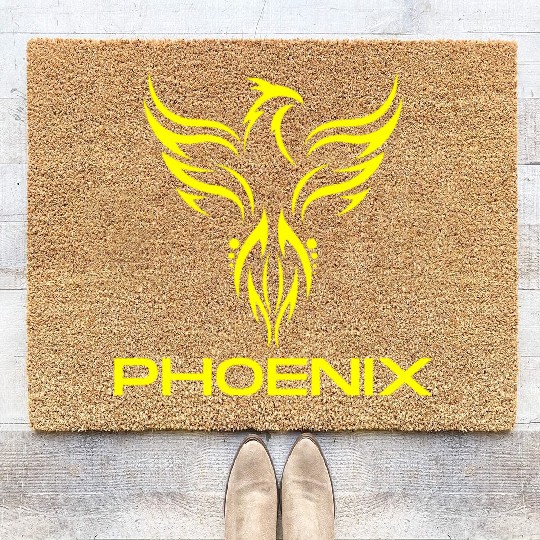 DESIGNCute bird Coir Doormats