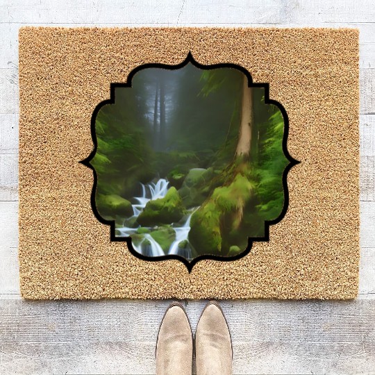 Forest Hike Nature Lover Coir Doormats