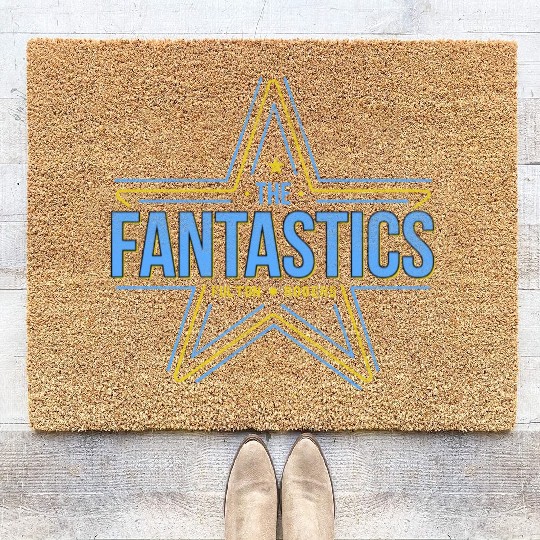 DESIGNThe Fantastics Retro Pro Wrestling Coir Doormats