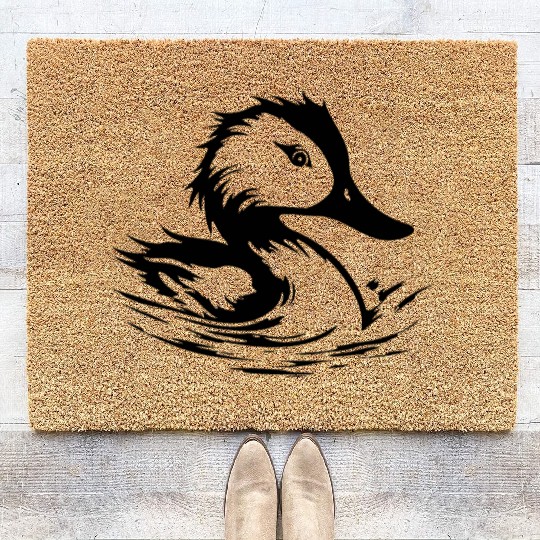 Duck Bird Nature Pond Coir Doormats