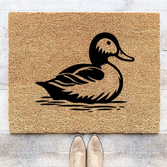 Duck Bird Nature Pond Coir Doormats