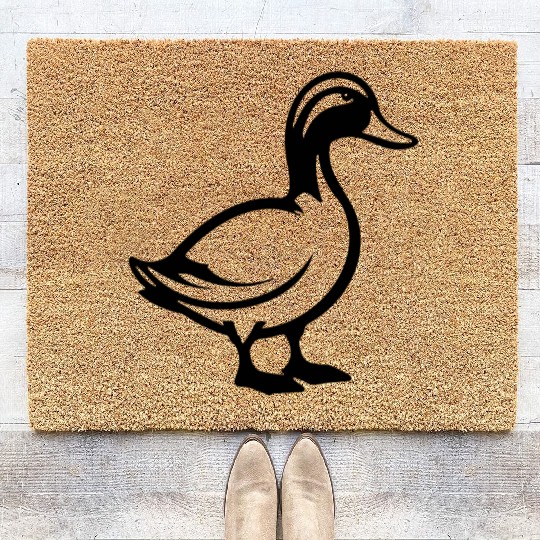 Duck Bird Nature Pond Coir Doormats