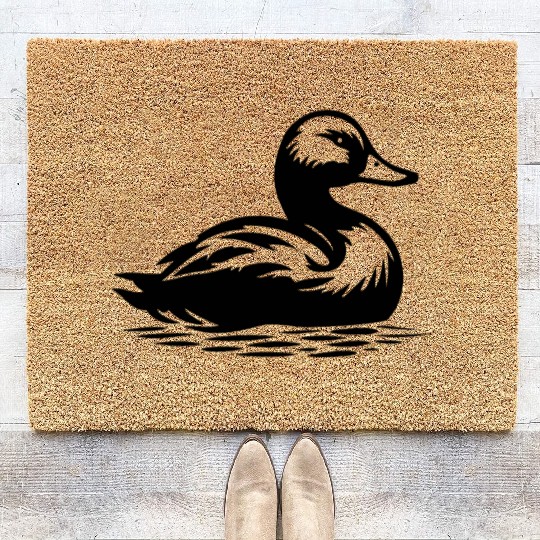 Duck Bird Nature Pond Coir Doormats