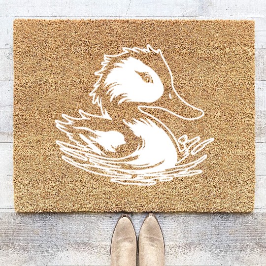 Duck Bird Nature Pond Coir Doormats