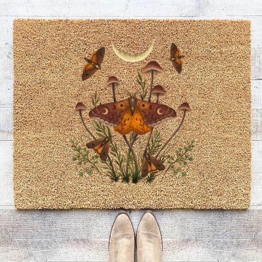 Autumn Light Underwings Coir Doormats