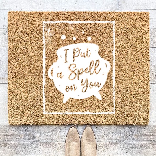 I put a Spell on you - Witchcraft Coir Doormats