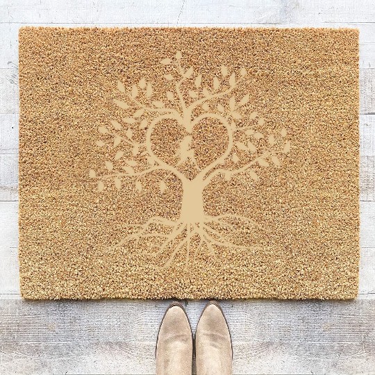 Fairy Coir Doormats, Fairycore Fairy Sitting In Heart