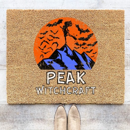Peak Witchcraft Mountain Witch Coir Doormats