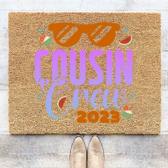 Cousin Crew 2023 Coir Doormats