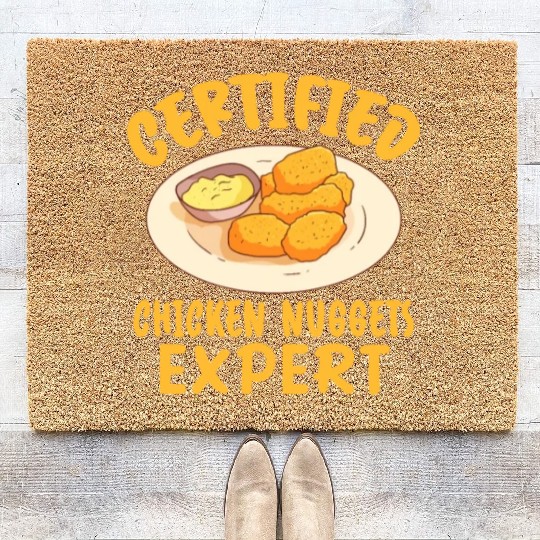 Certified Chicken Nuggets Expert Coir Doormats