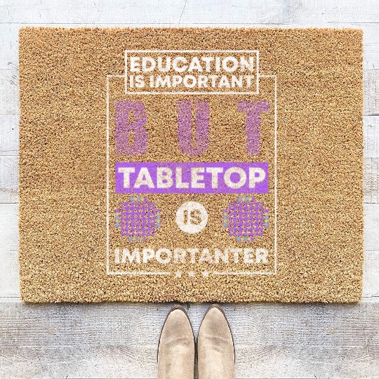 Board Game Game Night Roleplaying Game Strategy Coir Doormats