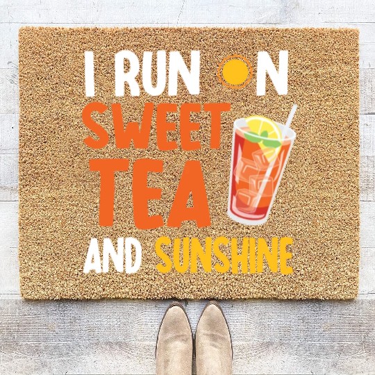 Sweet Tea And Sunshine Coir Doormats