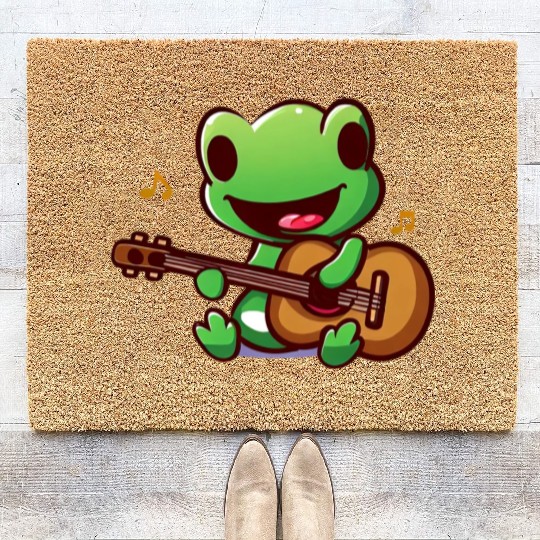 Grooving Frog guitarist Coir Doormats