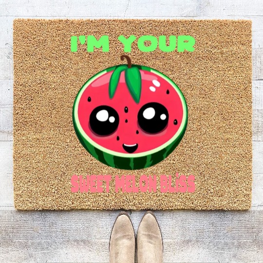 Watermelon - Your sweet melon magic Coir Doormats