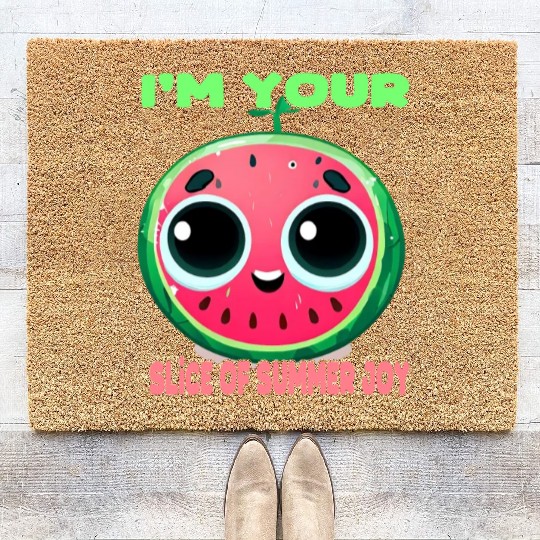 Watermelon summer joy Coir Doormats