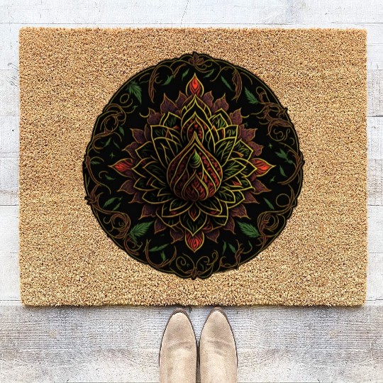 One Drop Mandala Coir Doormats