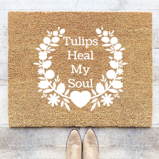 Tulip Gardening Tulips Coir Doormats